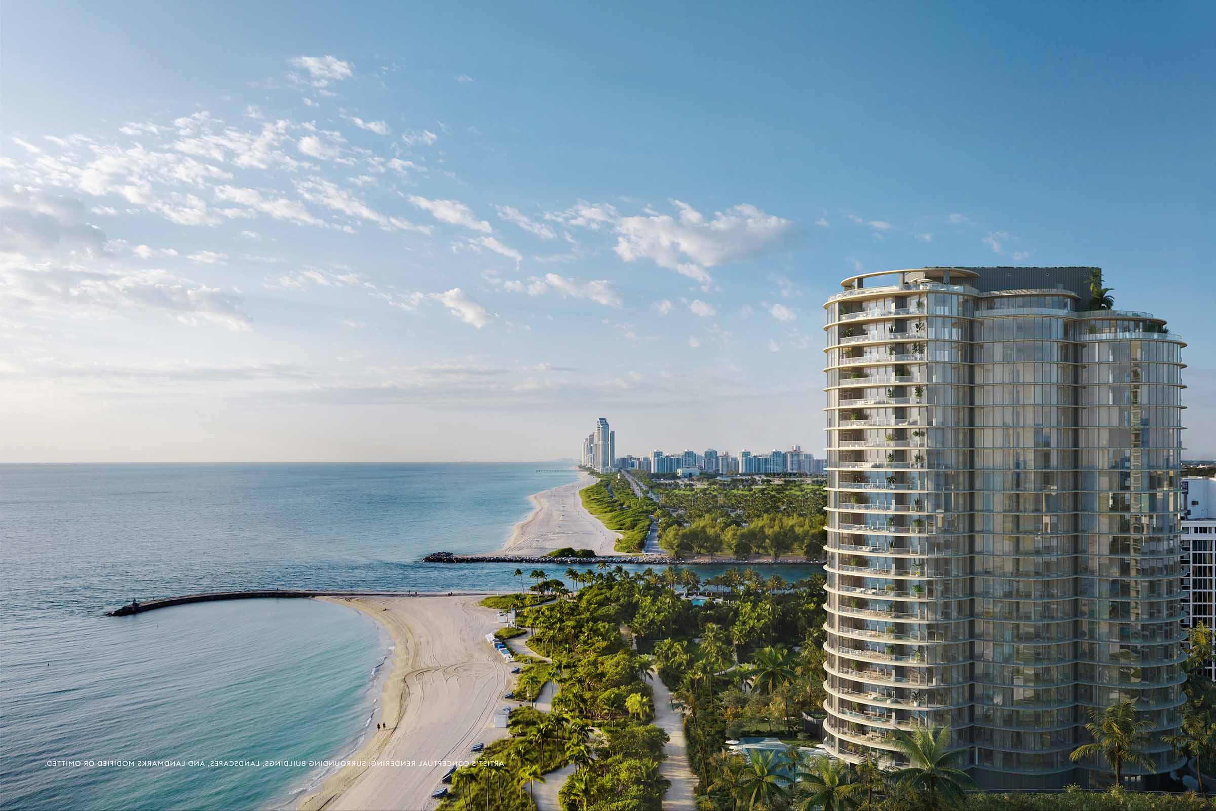 Rendering of Rivage Bal Harbour Location